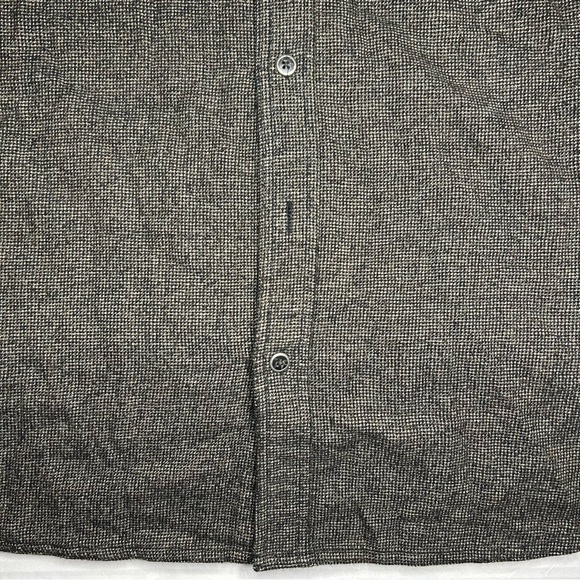 Kavu Men’s Brown Twill Long Sleeve Flannel Shirt Utility Pocket Size XL - Picture 7 of 9